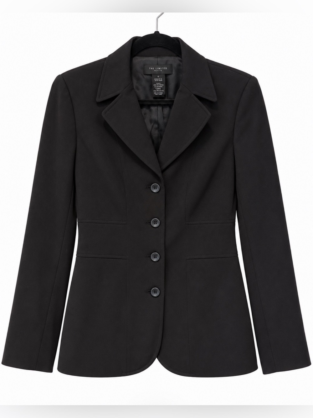 The Limited Black Women's Fitted Blazer Jacket. STRETCH!